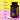 Supplement bottle labeled 'Popstar' with features listed on a yellow and pink background